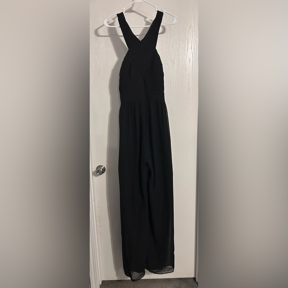 Azazie | Classic Black jumpsuit | Size A14